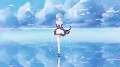 Anime Rem Zero Starting Life Space Wallpaper 4K 1920x1080 Anime, Wallpaper, Of, Rem, From, (re:zero), Starting, Zero, Life, Another, World, Gray, White, Pink, Ultrawide, Full HD
