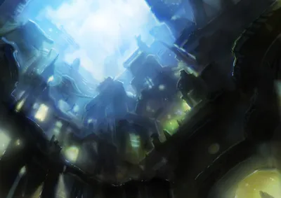 Anime City World World Wallpaper 4K 3508x2480 Anime, City, Hd, Desktop, Wallpaper, White, Landscape, QHD