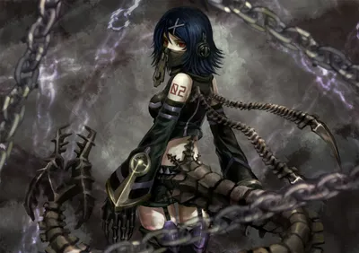 Vibrant Dark Wallpaper Black/Dark Wallpaper 4K 1500x1058 Dark-themed, Anime, Hd, Desktop, Wallpaper, Featuring, Rin, Kagamine, Vocaloid, Depicted, Black, Attire, Gray, Landscape