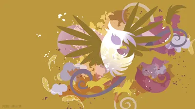 Minimalist Gilda Little Pony Show Minimal Wallpaper 4K 3840x2160 Minimalist, Gilda, My, Little, Pony), Tv, Show, Friendship, Magic, Desktop, Purple, Orange, Ultrawide, 4k
