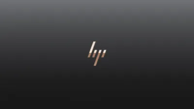 Minimalist Hewlett Packard Technology Wallpaper 4K 3840x2160 Minimalist, Hewlett-packard, Logo, In, Sleek, Metallic, Tones, On, Dark, Gradient, Designed, Ultra, Brown, Gray, Ultrawide, 4k