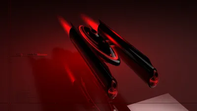 Epic Artistic Wallpaper Black/Dark Wallpaper 4K 1920x1080 Hd, Pc, Desktop, Wallpaper, Featuring, Artistic, 3d, Red-and-black, Glossy, Tubular, Forms, Subtle, Brown, Ultrawide, Full HD