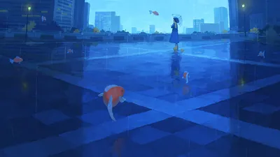 Vibrant Anime Wallpaper Abstract Wallpaper 4K 1920x1080 Anime, 1920x1080, Pink, Yellow, Brown, Ultrawide, Full HD