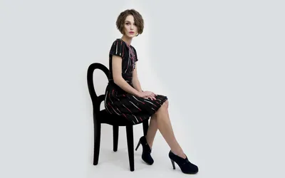 Radiant Brunette Wallpaper Black/Dark Wallpaper 4K 1920x1200 Hd, Desktop, Wallpaper, Featuring, Brunette, Actress, Keira, Knightley, Seated, Black, Chair, Against, White, Ultrawide, Full HD