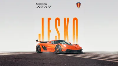 Sleek Orange Wallpaper Cars Wallpaper 4K 5120x2880 Orange, Koenigsegg, Jesko, Supercar, Parked, On, Asphalt, With, Bold, Text, Featuring, Ultra, White, Ultrawide, 4k