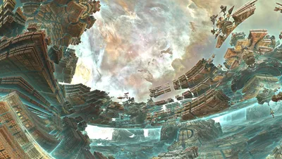 Cgi Sci Abstract Space Wallpaper 4K 1920x1080 Hd, Cgi, Sci‑fi, Desktop, Wallpaper, Featuring, A, Stunning, Abstract, Fractal, Design, Bronze, White, Gray, Ultrawide, Full HD