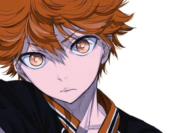 Hinata Anime Haiky Intense Minimal Wallpaper 4K 2000x1364 Hd, Pc, Desktop, Wallpaper, Showcasing, Shōyō, Hinata, From, Anime, Haikyū!!, Intense, Amber, White, Landscape, Full HD