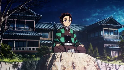 Calm Demon Wallpaper Black/Dark Wallpaper 4K 1920x1080 Hd, Desktop, Wallpaper, Featuring, A, Scene, From, Demon, Slayer, Kimetsu, Yaiba, Character, White, Ultrawide, Full HD