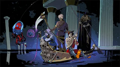 Calm Characters Wallpaper Black/Dark Wallpaper 4K 1920x1080 Hd, Desktop, Wallpaper, And, Background, Featuring, Characters, From, (hades), Set, Dark, Mythological, Brown, Ultrawide, Full HD