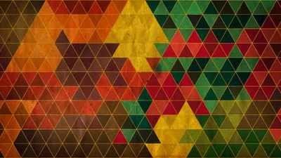 Misty Pattern Wallpaper Abstract Wallpaper 4K 2560x1440 Hd, Desktop, Wallpaper, Featuring, A, Pattern, Of, Multicolored, Triangles, Vintage, Texture, Orange, Red, Ultrawide, QHD