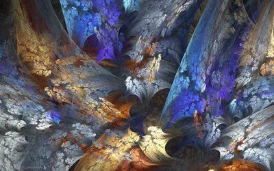 Bright Artistic Wallpaper Abstract Wallpaper 4K 2560x1600 An, Artistic, Abstract, Image, Featuring, Vibrant, Swirls, Of, Blue, Orange, Gray, Creating, Ultrawide, QHD