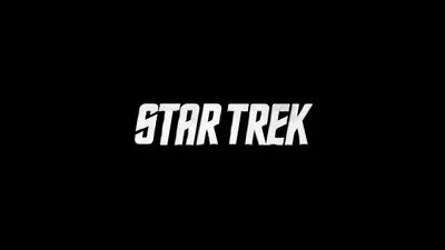 Bold White Star Trek Wallpaper 4K, Space category
