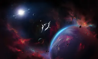 Bold Sci Wallpaper Wallpaper 4K, Space category