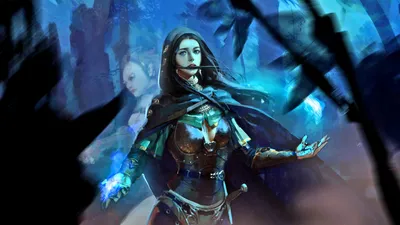 Dreamy Fantasy Wallpaper Fantasy Wallpaper 4K 1920x1080 Hd, Desktop, Wallpaper, Featuring, A, Fantasy, Scene, With, Mystical, Female, Mage, Casting, Red, Ultrawide, Full HD