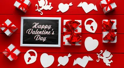 Valentine Day Happy Abstract Wallpaper 4K 5861x3241 4k, Ultra, Hd, Valentine's, Day, Desktop, Wallpaper, Featuring, Valentine, 039, Happy, Text, White, Red, Ultrawide