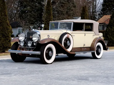 Cream Brown Cadillac Cars Wallpaper 4K 2048x1536 A, Cream, And, Brown, 1930, Cadillac, Phaeton, V16, Classic, Car, Parked, Outdoors, Gray, Landscape, Full HD