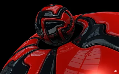 Bold Cgi Wallpaper Black/Dark Wallpaper 4K 1920x1200 3d, Cgi, Abstract, Hd, Desktop, Wallpaper, Featuring, Glossy, Black, Red, Intertwined, Shapes, Brown, Ultrawide, Full HD