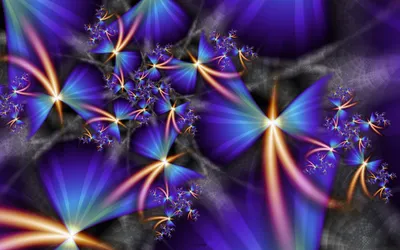 Misty Abstract Wallpaper Abstract Wallpaper 4K 2560x1600 An, Abstract, Artistic, Hd, Wallpaper, Featuring, Vibrant, Blue, Purple, Fractal, Designs, Interspersed, Brown, Ultrawide, QHD