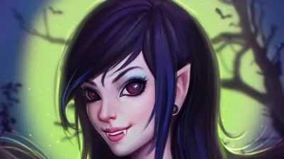 Dark Vampire Pale Skin Fangs Black/Dark Wallpaper 4K 1920x1080 Hd, Pc, Desktop, Wallpaper, Featuring, A, Dark, Vampire, Pale, Skin, Sharp, Fangs, Gray, Pink, Ultrawide, Full HD