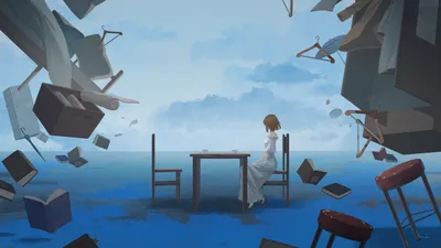 Radiant Anime Wallpaper Abstract Wallpaper 4K 1800x1013 Anime, 1800x1013, Gray, Pink, Ultrawide