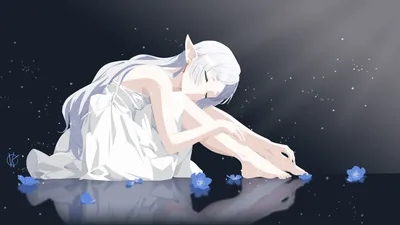 Bright Anime Wallpaper Nature Wallpaper 4K 3840x2160 4k, Ultra, Hd, Anime, Wallpaper, Featuring, Frieren:, From, Beyond, Journey, 039, End, White, Black, Ultrawide