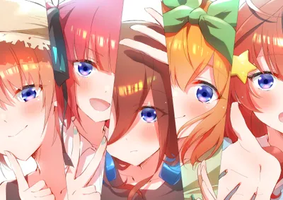 Colorful Quintuplets Ichika Abstract Wallpaper 4K 4093x2894 A, Colorful, 4k, Ultra, Hd, Wallpaper, Featuring, The, Quintuplets, Ichika, Nino, Miku, White, Landscape