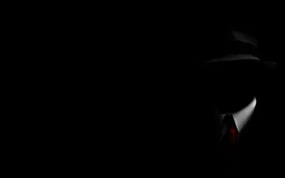 Serene Minimalist Wallpaper Black/Dark Wallpaper 4K 1920x1200 Minimalist, Hd, Desktop, Wallpaper, Featuring, An, Artistic, Shadowed, Human, Figure, Wearing, Hat, Ultrawide, Full HD