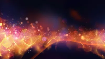 Abstract Vibrant Circles Black/Dark Wallpaper 4K 1920x1080 Abstract, Wallpaper, Featuring, Vibrant, Circles:, And, Glowing, Lights, Against, Dark, Backdrop, Creating, Orange, Ultrawide, Full HD