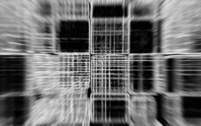 Crisp Abstract Wallpaper Abstract Wallpaper 4K 1920x1200 An, Abstract, Hd, Wallpaper, Featuring, A, Blurred, Cube, Pattern, Shades, Black, White, Gray, Ultrawide, Full HD