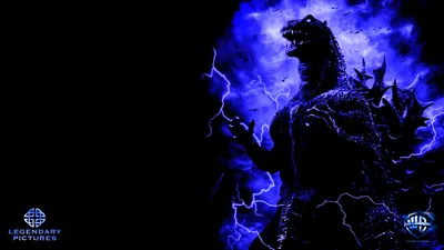 Radiant Godzilla Wallpaper Abstract Wallpaper 4K 1920x1080 Hd, Desktop, Wallpaper, Featuring, Godzilla, Set, Against, A, Blue, Stormy, Lightning, Tagged, Red, Orange, Pink, Ultrawide, Full HD