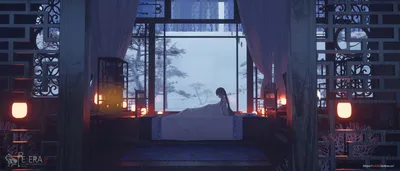 Dreamy Anime Wallpaper Abstract Wallpaper 4K 3360x1440 Anime, 3360x1440, Gray, Ultrawide, QHD