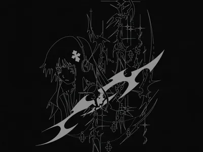 Sleek Dark Wallpaper Technology Wallpaper 4K 3200x2400 Dark, Gothic, Anime, Cybersigilism, 2k, Quad, Hd, Pc, Desktop, Black, Girl, Glowing, Gray, Brown, Landscape, QHD