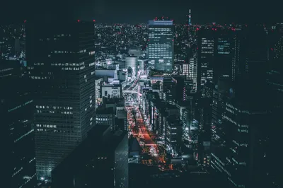 Sleek Tokyo Wallpaper World Wallpaper 4K 6512x4341 A, 4k, Ultra, Hd, Wallpaper, Showcasing, Tokyo's, Vibrant, Tokyo, 039, Cityscape, Night, Gray, Brown, Ultrawide