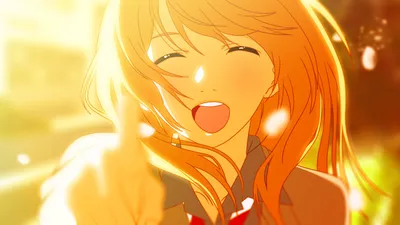 Vivid Kaori Wallpaper Abstract Wallpaper 4K 1920x1080 Hd, Desktop, Wallpaper, Of, Kaori, Miyazono, From, The, Anime, Your, Lie, April, Orange, Purple, Ultrawide, Full HD