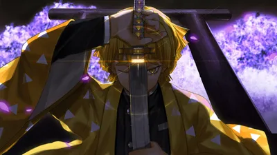 Zenitsu Agatsuma Demon Slayer Kimetsu Black/Dark Wallpaper 4K 1920x1080 Hd, Desktop, Wallpaper, Featuring, Zenitsu, Agatsuma, From, Demon, Slayer, Kimetsu, Yaiba, Showcasing, White, Ultrawide, Full HD