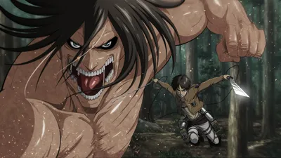 Eren Yeager Attack Titan Anime Nature Wallpaper 4K 2560x1440 Hd, Desktop, Wallpaper, Featuring, Eren, Yeager, From, Attack, Titan, Anime, His, Form, Gray, Ultrawide, QHD