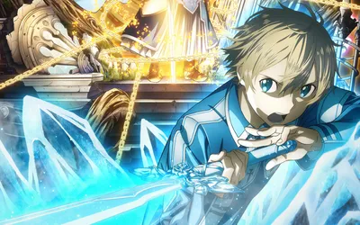 Eugeo Sword Art Online Alicization Abstract Wallpaper 4K 1920x1200 Hd, Desktop, Wallpaper, Featuring, Eugeo, From, Sword, Art, Online, Alicization, Wielding, Blue, White, Ultrawide, Full HD