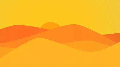 Artistic Desert Sunset Nature Wallpaper 4K 5760x3240 Artistic, Desert, Sunset, By, Smim, Bip, Yellow, Purple, Ultrawide, 4k