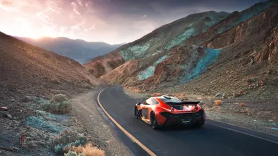 Mclaren Supercar Vibrant Orange Nature Wallpaper 4K 2048x1152 A, Stunning, Mclaren, P1, Supercar, In, Vibrant, Orange, Navigating, Scenic, Winding, Road, Gray, White, Ultrawide, Full HD