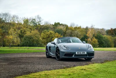 Silver Boxster Gravel Autumn Nature Wallpaper 4K 3300x2220 Silver, Porsche, Boxster, Parked, On, A, Gravel, Path, Autumn, Trees, Captured, Desktop, White, Landscape, QHD