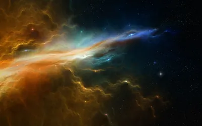 Vibrant Sci Nebula Glowing Stars Space Wallpaper 4K 1920x1200 Hd, Pc, Desktop, Wallpaper, Featuring, A, Vibrant, Sci-fi, Nebula, Glowing, Stars, Swirling, Gray, Ultrawide, Full HD