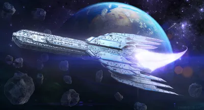 Sleek Sci Spaceship Navigating Space Wallpaper 4K 2560x1383 Hd, Pc, Desktop, Wallpaper, Featuring, A, Sleek, Sci-fi, Spaceship, Navigating, Through, Asteroid, White, Ultrawide, QHD