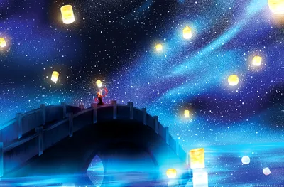 Crisp Fantasy Wallpaper Space Wallpaper 4K 2363x1553 A, Fantasy, Hd, Desktop, Wallpaper, Featuring, Person, Standing, Bridge, Under, Starry, Night, White, Yellow, Ultrawide, Full HD