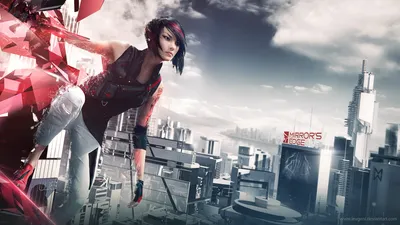 Faith Connors Video Game Games Wallpaper 4K 1920x1080 Faith, Connors, Video, Game, Mirror's, Edge, Hd, Desktop, Mirror, 039, White, Ultrawide, Full HD