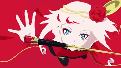 Serene Minimalist Wallpaper Minimal Wallpaper 4K 1920x1080 Minimalist, Anime-style, Hd, Desktop, Wallpaper, Featuring, A, Dynamic, Character, Takt, Destiny, Striking, Red, White, Ultrawide, Full HD