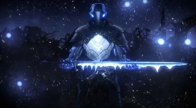 Fantasy Warrior Glowing Armor Space Wallpaper 4K 3840x2134 Hd, Desktop, Wallpaper, Featuring, A, Fantasy, Warrior, With, Glowing, Armor, Holding, Luminous, White, Ultrawide, 4k