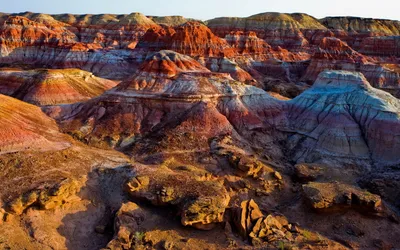 Crisp Vibrant Wallpaper Nature Wallpaper 4K 1920x1200 Hd, Pc, Desktop, Wallpaper, And, Background, Vibrant, Desert, Badlands, Striated, Red, Orange, White, Ultrawide, Full HD