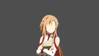 Radiant Minimalist Wallpaper Minimal Wallpaper 4K 3840x2160 Minimalist, Asuna, Yuuki, Anime, Sword, Art, Online, Desktop, Brown, White, Ultrawide, 4k