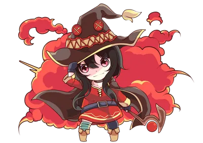 Megumin Konosuba Beloved Abstract Wallpaper 4K 4169x2953 Hd, Desktop, Wallpaper, Showcasing, Megumin, From, Konosuba, A, Beloved, Character, Anime, (god, Red, Orange, Brown, Landscape, 4k