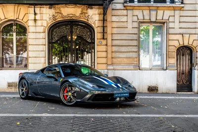 Sleek Black Supercar World Wallpaper 4K 3000x2000 Hd, Desktop, Wallpaper, Featuring, A, Sleek, Black, Ferrari, 458, Supercar, Parked, City, White, Landscape, QHD
